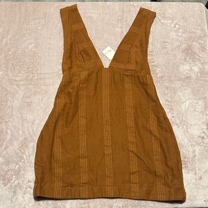 Free People Brown Sleeveless Dress